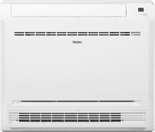 Haier multi-split grīdas-radiatoru sērijas siltumsūknis un gaisa kondicionieris 2,5kw (iekšējais bloks), kas paredzēts 15-30m2