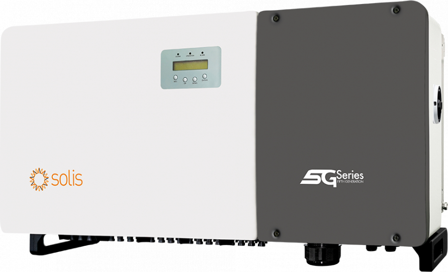 Solis 100K-5G 100,0kW solar inverters 5G, 3-fāzu, ar WIFI / GPRS / LAN