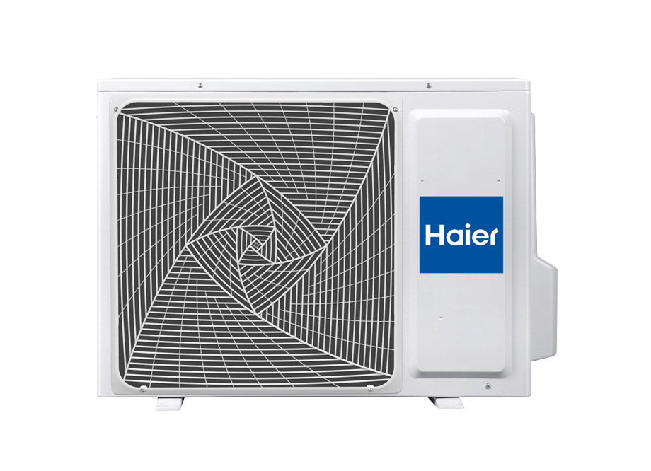 Haier sienas tipa FLAIR sērijas siltumsūknis un gaisa kondicionieris 5,0kW komplekts, kas paredzēts 50-70m2